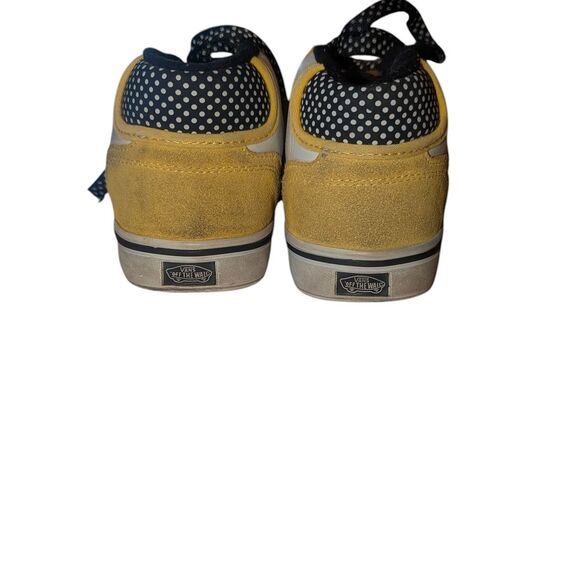 🛍️ Vans Black and Yellow Sneakers Size 6.5 - Picture 5 of 5